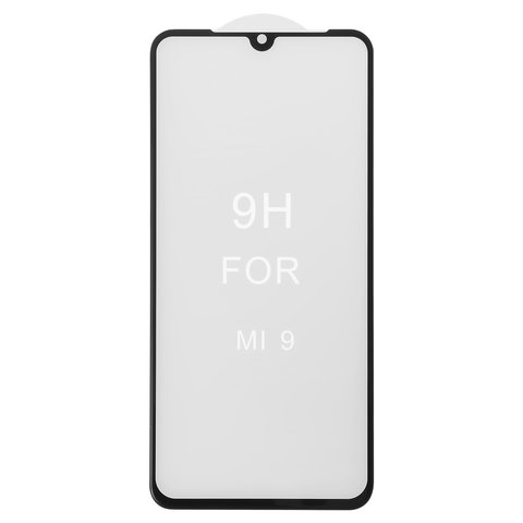 Захисне скло All Spares для Xiaomi Mi 9, Mi 9 Lite, Mi CC9, 5D Full Glue, чорний, M1904F3BG, M1902F1G