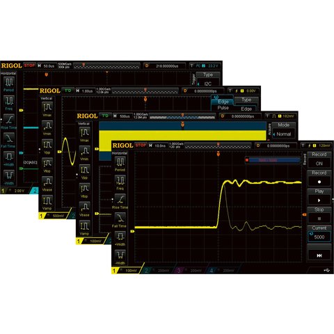 Программное расширение RIGOL MSO5000 EMBD для декодирования I2C, SPI