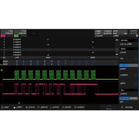 Запуск и декодирование I2S SIGLENT SDS 5000X I2S ключ активации 