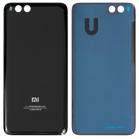 Задняя панель корпуса для Xiaomi Mi Note 3, черная, MCE8