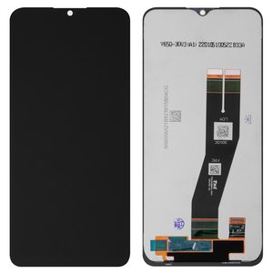 Дисплей для Samsung A025G Galaxy A02s, M025 Galaxy M02s, черный, без рамки, Original PRC , c черным шлейфом, 163x72,5 mm 