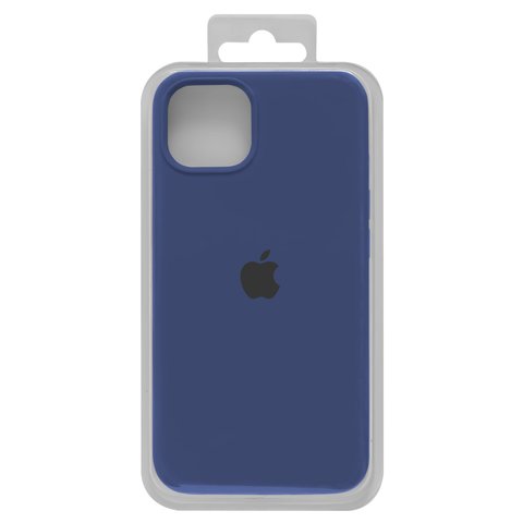 Чехол для Apple iPhone 13, синий, Original Soft Case, силикон, cosmos blue 46  full side