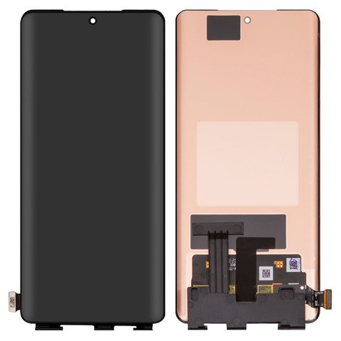 Дисплей для OnePlus 12R, Ace 3, чорний, без рамки, High Copy, OLED 