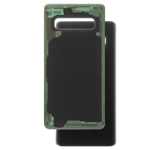 Panel trasero de carcasa puede usarse con Samsung G973 Galaxy S10, negra