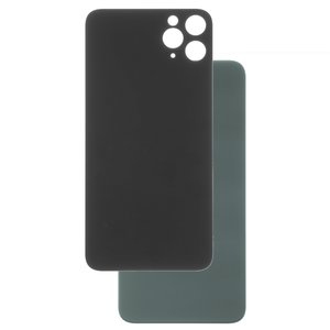 Panel trasero de carcasa puede usarse con iPhone 11 Pro Max, gris, es necesario desmontar la cámara, small hole, matte space gray