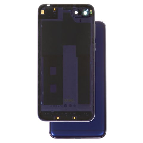 Housing Back Cover compatible with Huawei Y5 2018 , Y5 Prime 2018 , dark blue, Logo Honor 