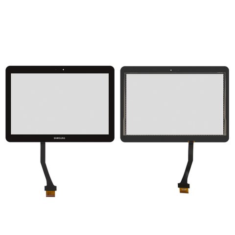 Touchscreen compatible with Samsung N8000 Galaxy Note, N8010 Galaxy Note, P5100 Galaxy Tab2 , P5110 Galaxy Tab2 , black, 244*171 mm  