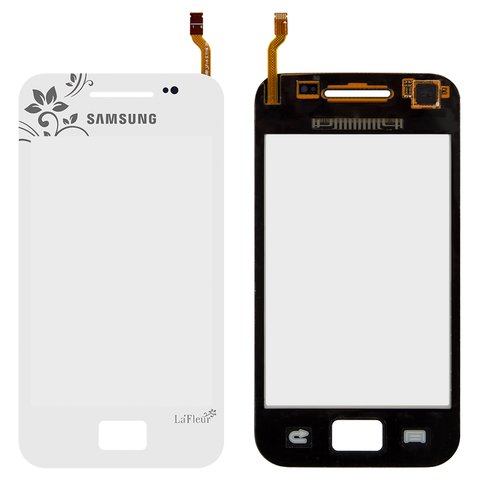 Cristal táctil puede usarse con Samsung S5830i Galaxy Ace, blanco, la fleur