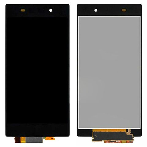 Pantalla LCD puede usarse con Sony C6902 L39h Xperia Z1, C6903 Xperia Z1, C6906 Xperia Z1, C6943 Xperia Z1, negro, sin marco, Original PRC 