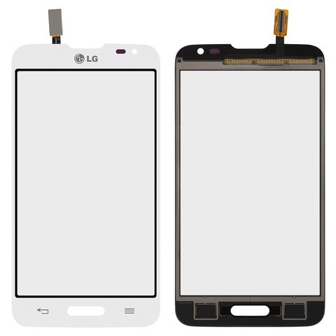 Touchscreen compatible with LG D320 Optimus L70, D321 Optimus L70, MS323 Optimus L70, white 