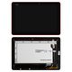Pantalla LCD puede usarse con Asus MeMO Pad 10 ME102A, rojo, con marco, #B101EAN01.1/MCF-101-1856-01-FPC-V1.0