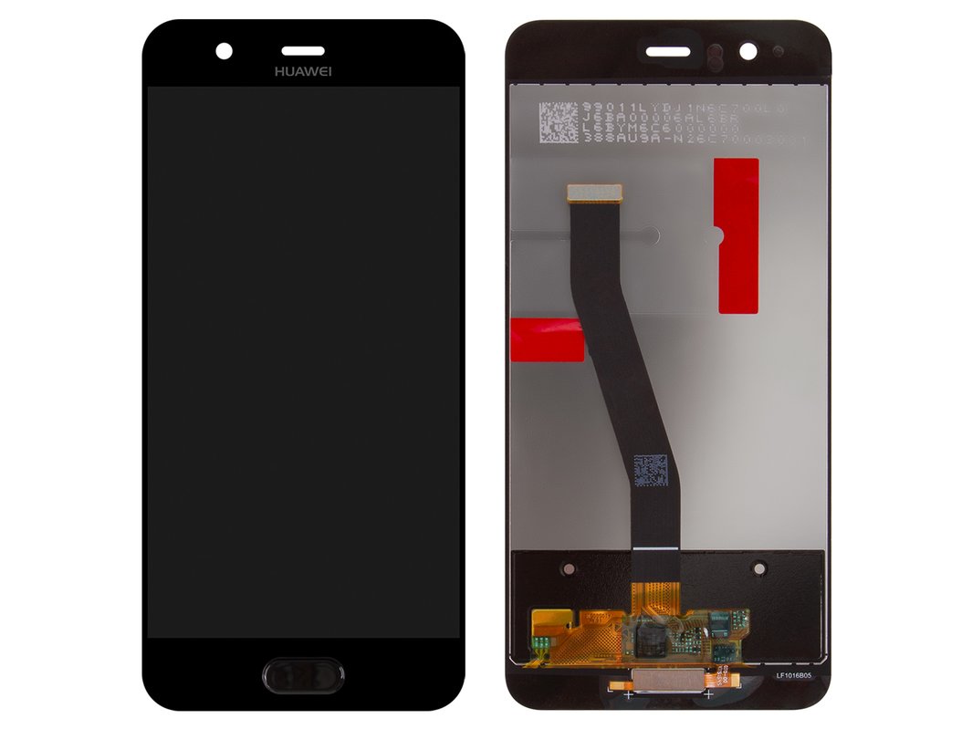 LCD compatible with Huawei P10, (black, without frame, VTR
