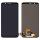 LCD compatible with OnePlus 5T A5010, (black, without frame, Original (PRC))