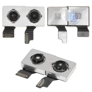 Camera compatible with iPhone XS, iPhone XS Max, main, dual, 12MP+12MP 