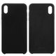 Funda Baseus puede usarse con Apple iPhone XS Max, negro, Silk Touch, plástico, #WIAPIPH65-ASL01