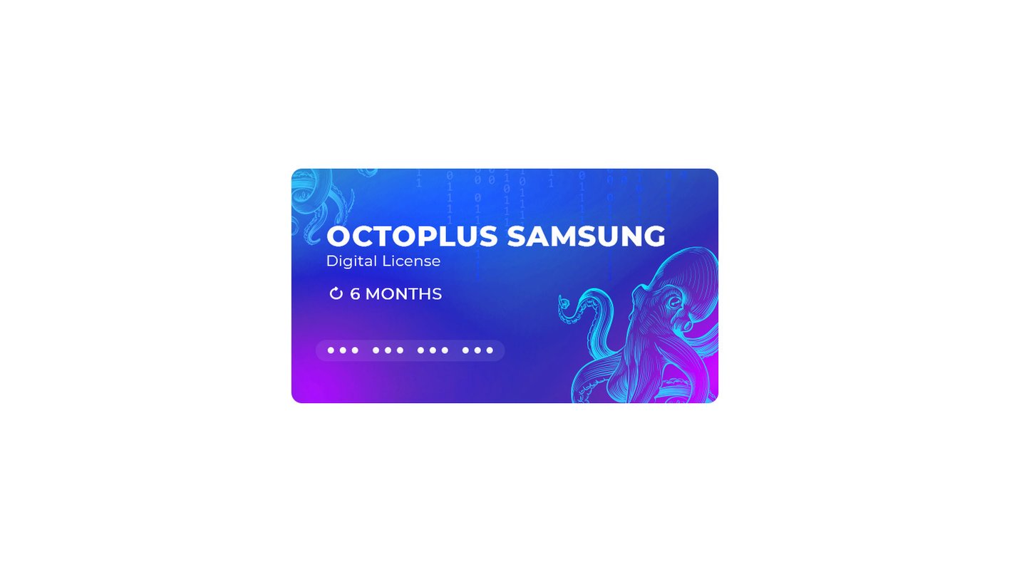 Octoplus Samsung 6 Month Digital License All Spares