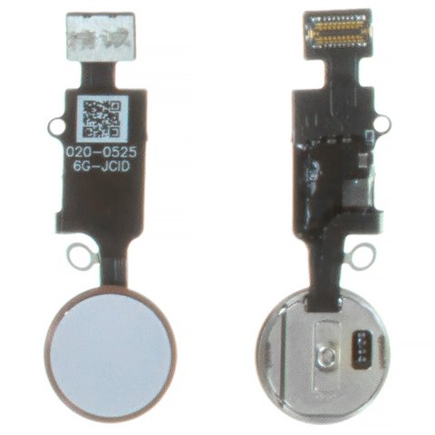 Cable flex puede usarse con iPhone 7, iPhone 7 Plus, iPhone 8, iPhone 8 Plus, iPhone SE 2020, de botón HOME, rosado, sin lector de huellas dactilares sin Touch ID , con plástico, JC, 6th gen