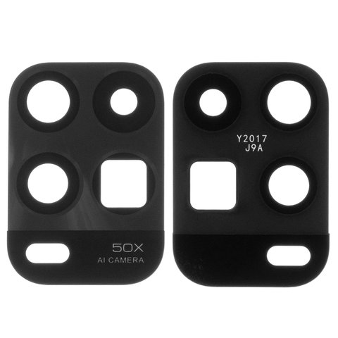Camera Lens compatible with Xiaomi Mi 10 Youth 5G, black 