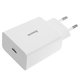Mains Charger Baseus Speed Mini, (20 W, Quick Charge, white, 1 output) #CCFS-SN02