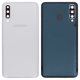 Housing Back Cover compatible with Samsung A505F/DS Galaxy A50, (white, with camera lens)