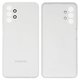 Housing Back Cover compatible with Samsung A135 Galaxy A13, (white, with side button)