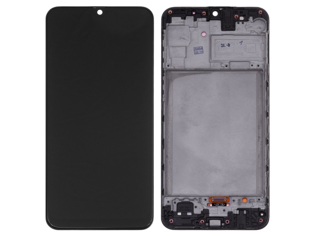 Дисплей для Samsung M315 Galaxy M31, M315F/DS Galaxy M31, черный, с рамкой,  High Copy, (OLED) - All Spares