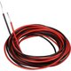Alambre con aislamiento de silicona 26AWG, 0,16 мм², 1 m, rojo, UL3135