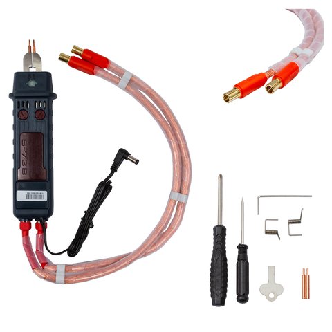 Sujetador de electrodos para soldadura por puntos S 73B, con cable de 16 mm²