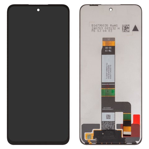 Pantalla LCD puede usarse con Xiaomi Redmi 13, negro, sin marco, Original PRC 