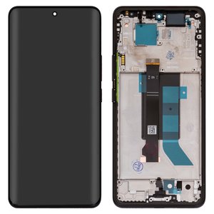 LCD compatible with Xiaomi Poco X7, Redmi Note 14 Pro 5G, black, with frame, Original PRC , 24095PCADG, 24090RA29G 