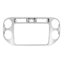 Radio Trim Plate for VW Tiguan 2013 14 MY for RCD510, RNS510, RCD310, RNS310, RNS315 silver - Short description