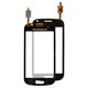 Touchscreen compatible with Samsung S7560, S7562, (black)