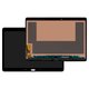 LCD compatible with Samsung T800 Galaxy Tab S 10.5, T805 Galaxy Tab S 10.5 LTE, (bronze, without frame)