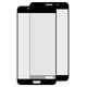 Housing Glass compatible with Samsung A910 Galaxy A9 (2016), (black)