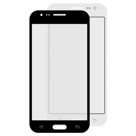 Housing Glass compatible with Samsung J200F Galaxy J2, J200G Galaxy J2, J200H Galaxy J2, J200Y Galaxy J2, white 
