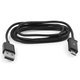 USB кабель Samsung, USB тип-A, micro-USB тип-B, черный
