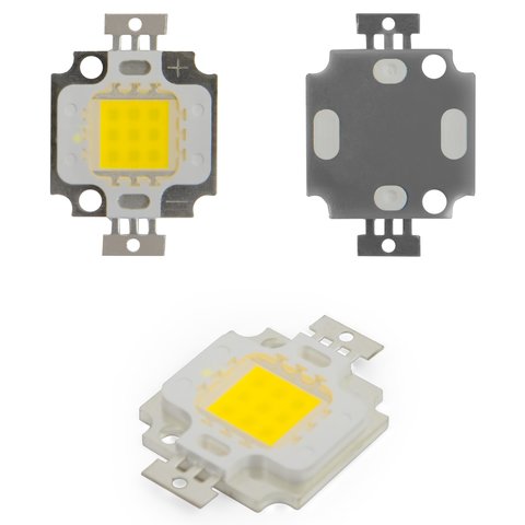 COB LED Chip 10 W cold white, 1000 lm, 900 mA, 9 11 V 