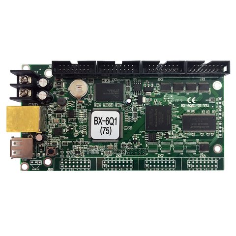 Onbon BX 6Q1 75 LED Display Module Control Card 1024×64, 512×128, 336×192, 256×256 