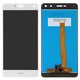 LCD compatible with Huawei Honor 6 Play, Nova Young, Y6 (2017), (white, without frame, Original (PRC), MYA-L11/MYA-L41)