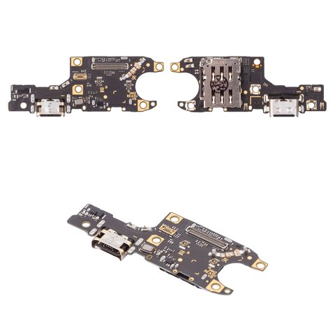 Flat Cable compatible with Huawei Honor 90, charge connector, with components, Original PRC , charging board 