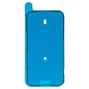 LCD Sticker compatible with Apple iPhone 15 Plus, black, adhesive 