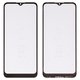 Housing Glass G+OCA PRO compatible with Samsung A037G Galaxy A03s, (with OCA film, black, 162x72 mm)