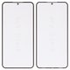 Housing Glass G+OCA PRO compatible with Samsung S906B Galaxy S22 Plus 5G, (with OCA film, black)