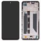 LCD compatible with ZTE Nubia Neo 2 5G (Z2352N), (black, with frame, High Copy, TXDI670EBEPX-19)