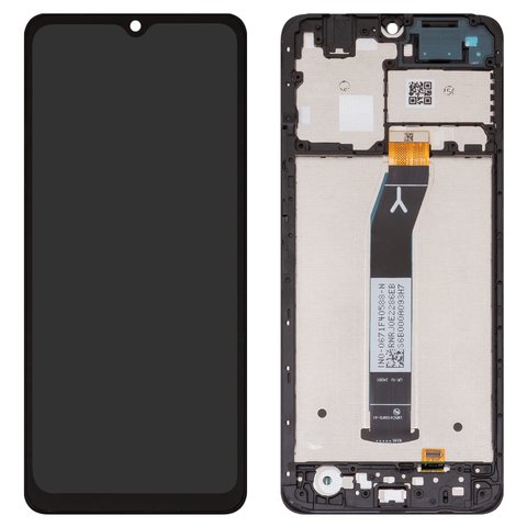 LCD compatible with Xiaomi Redmi A3, Redmi A3x, black, with frame, High Copy, 23129RN51X, 23129RN51H 
