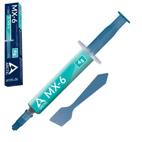 Thermal Compound Arctic MX 6, in a syringe, 4 g, Original, 7.5 Вт м*К 