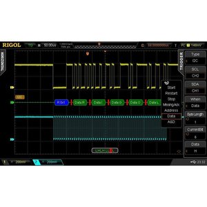 Juego de opciones de software RIGOL BND MSO DS2000A