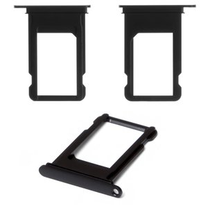 Sujetador de tarjeta SIM puede usarse con iPhone 7, negro, mate, Black Matte