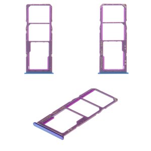 Sujetador de tarjeta SIM puede usarse con Samsung A207F DS Galaxy A20s, A307F DS Galaxy A30s, azul