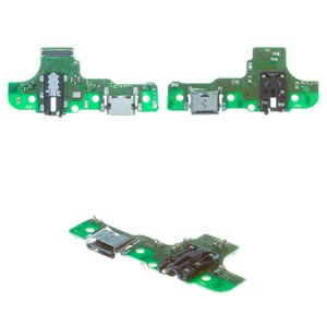 Cable flex puede usarse con Samsung A207F DS Galaxy A20s, del conector de carga, con micrófono, High Copy, placa del cargador, M12